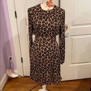 New Tory Burch cheetah print dress